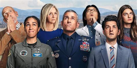 space force netflix cast.